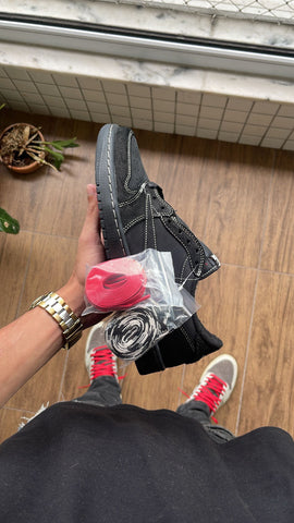 “SLOT” Jordan 1 Retro Low OG SP Travis Scott Black Phantom
