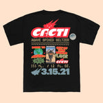 Travis Scott X Cacti Down To Earth Tee 1