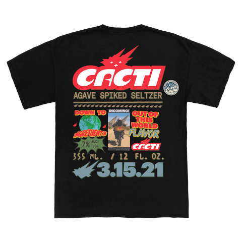 Travis Scott X Cacti Down To Earth Tee 1